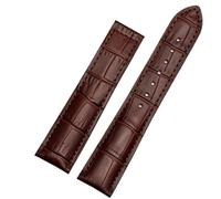 MAKAZHZZRM Watch Strap Fit For Omega Speedmaster Butterfly Flying Strap Rado Diamond Master Crystal Gem Series Watch Band Black 20mm(Brown-None,22mm)