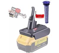 MAKBOS Replacement for Dyson V7V8 Vacuum Battery,V7V8 Battery Adapter for Dewalt 20V60V Battery,for Dyson V7V8 Series V7V8 Absolute V7V8 Animal V7V8 Fluffy V7V8 Motorhead