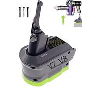 MAKBOS V7 V8 Battery Adapter for Ryobi 18V Battery Convert to for Dyson V7V8 Battery,Cordless Stick Vacuum Cleaner Animal Absolute Fluffy (Adapter only)