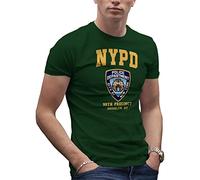 Makdi Brooklyn 99 New York Police Nine Nine Men's Military Green T-Shirt Size L