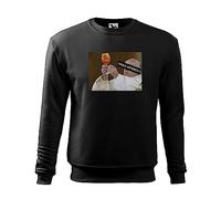 Makdi holy Aperoli Pope Francis Inspired Unisex Black Sweater Size M