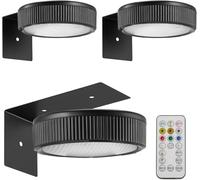 Makdly Picture Lights for Wall Art, 3 Pack Magnetic LED Picture Lights with Remote, Battery Operated Wireless Frame Lights, Dimmable Spotlights for Paintings, Photos & Wall Decor