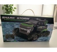 Makdly Remote Control Car Amphibious 8WD RC Cars Monster Truck with 2 Rechargeable Batteries for 8+ Kid Offroad Waterproof RC Pickup All Terrain Drift Cars Toys Gifts for Boys Kids (8WD)