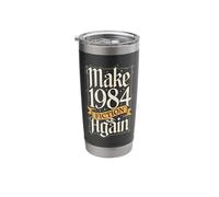 Make 1984 Fiction Again Dystopia Stainless Steel Insulated Tumbler