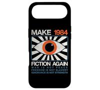 Make 1984 Fiction Again Dystopian Distressed Case for iPhone Air