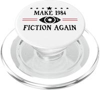 Make 1984 Fiction Again Sign Big Brother is Watching You PopSockets PopGrip for MagSafe