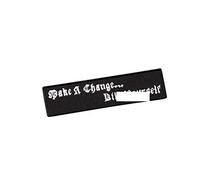 Make A Change. DSBM Black Metal Depressive Suicidal Nocturnal Depression Wedard Silencer Kill. Thy Light Managarm Mayhem Apati Embroidered Iron on Applique Souvenir Accessory