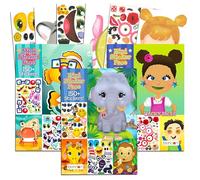 Make a Face Sticker Books for Girls Kids Toddlers -- Set of 3 Sticker Face Activity Books with Over 90 Faces and 750 Stickers Total