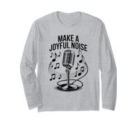 Make a Joyful Noise Christian Music Worship Long Sleeve T-Shirt