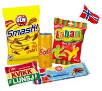 Make a Norwegian Happy Bundle - Sweet, Crunchy, Full Joy Norweigian | Sweet and crunchy Scandinavian treats packed together in one joyful gift set - perfect for sharing or enjoying yourself.