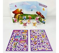 Make a Scene with Fairy Stickers for Children, Kids, Toddlers, Adults - Scrapbook Craft Activities and Party Bag Filler Favours - Fairy, Love Heart, Flower, Sticker Pack for Boys Girls