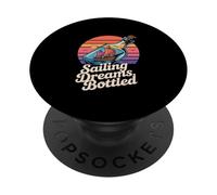 Make a Ship in a Bottle 'Sailing Dreams' Art PopSockets Adhesive PopGrip