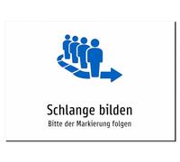 Make a Snake - Please Follow the Marking - Sticker A4: 297 x 210 mm - With Graphic and Text