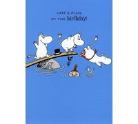 Make a Splash on your Birthday Moomin Greeting Card