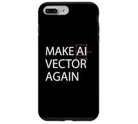Make AI Vector Again - Retro Digital Art Illustration Case for iPhone 7 Plus/8 Plus