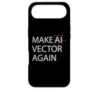 Make AI Vector Again - Retro Digital Art Illustration Case for iPhone Air
