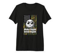 Make Algae Great Again Camo Flag Premium T-Shirt