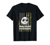 Make Algae Great Again Camo Flag T-Shirt