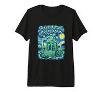 Make Algae Great Again Lincoln Van Gogh Premium T-Shirt