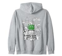 Make Algae Great Again Washington DC Zip Hoodie