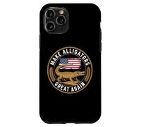 Make Alligator Great Again Political Humor Funny Case for iPhone 11 Pro