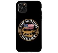 Make Alligator Great Again Political Humor Funny Case for iPhone 11 Pro Max
