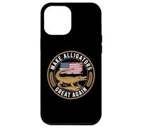 Make Alligator Great Again Political Humor Funny Case for iPhone 12 Pro Max