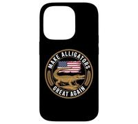 Make Alligator Great Again Political Humor Funny Case for iPhone 14 Pro