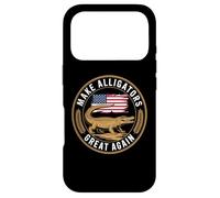 Make Alligator Great Again Political Humor Funny Case for iPhone 17 Pro