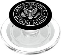 Make America Bloom Again 4th Of July 1776 USA Independence PopSockets PopGrip for MagSafe