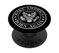 Make America Born Again 4th Of July 1776 USA Independence PopSockets Adhesive PopGrip