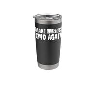 Make America Emo Again Elder Still Emo Phase Its A Lifestyle Stainless Steel Insulated Tumbler