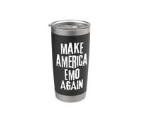 Make America Emo Again - Make Emo Great Again - Punk Gothic Stainless Steel Insulated Tumbler