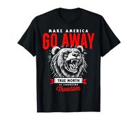 Make America Go Away Greenland Denmark Norway Canada Iceland T-Shirt