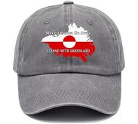 Make America Go Away Hat, I Stand with Greenland Cap