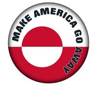 Make America Go Away (MAGA) - 59mm Badge Statement