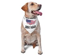 Make America Godly Again Dog Bandanas Pet Scarf Triangle Bib Cats Adjustable Kerchief Accessories for Small Medium Large Puppy