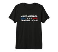 Make America Grateful Again Funny Patriotic Thanksgiving USA Premium T-Shirt