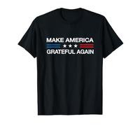 Make America Grateful Again Funny Patriotic Thanksgiving USA Value Graphic T-Shirt