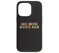 Make America Grateful Again Patriotic Thanksgiving Turkey Case for iPhone 13 Pro