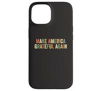 Make America Grateful Again Patriotic Thanksgiving Turkey Case for iPhone 15