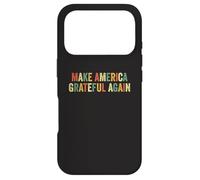 Make America Grateful Again Patriotic Thanksgiving Turkey Case for iPhone 17 Pro