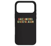 Make America Grateful Again Patriotic Thanksgiving Turkey Case for iPhone 17 Pro Max