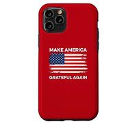 Make America Grateful Again Thanksgiving Funny Patriotic USA Case for iPhone 11 Pro