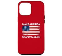 Make America Grateful Again Thanksgiving Funny Patriotic USA Case for iPhone 12 Pro Max