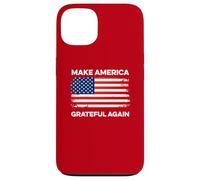 Make America Grateful Again Thanksgiving Funny Patriotic USA Case for iPhone 13