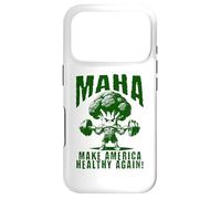Make America Healthy Again MAHA Eat Vegetables Eat Meat Gym Case for iPhone 17 Pro
