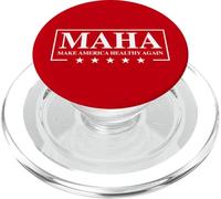 Make America Healthy Again MAHA Fun Election USA 2024 Design PopSockets PopGrip for MagSafe