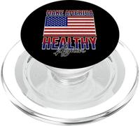 Make America Healthy Again Strong Country of Healthy People PopSockets PopGrip for MagSafe