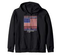 Make America Healthy Again Strong Country of Healthy People Zip Hoodie